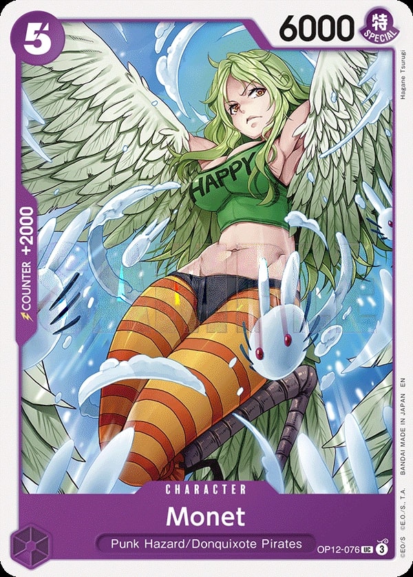 Monet (OP12-076) — Uncommon One Piece card