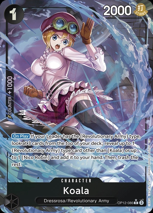 Koala (086) (Alternate Art) One Piece card
