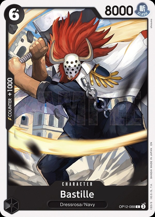 Bastille (OP12-088) — Common One Piece card