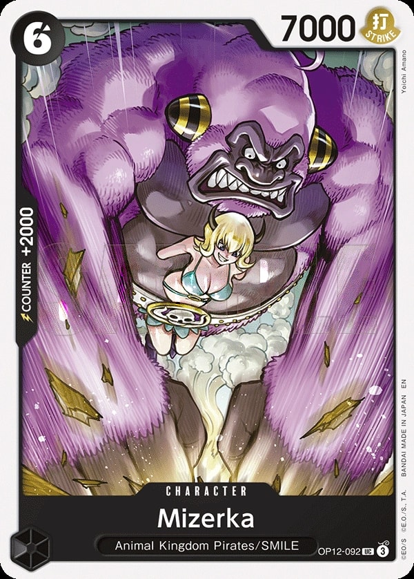 Mizerka (OP12-092) — Uncommon One Piece card