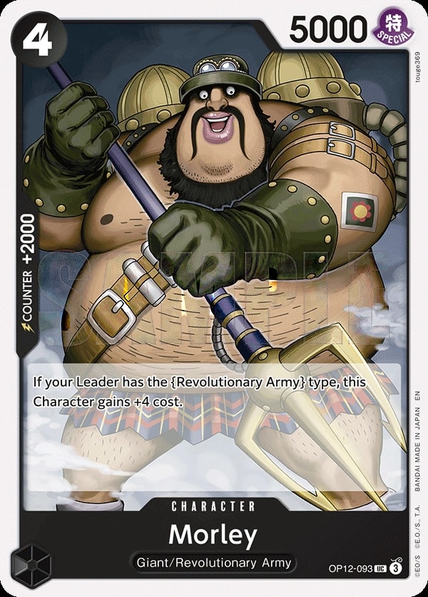 Morley (OP12-093) — Uncommon One Piece card
