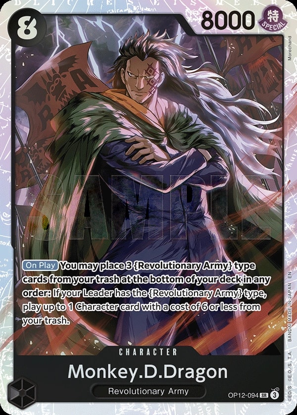 Monkey.D.Dragon OP12-094 One Piece card