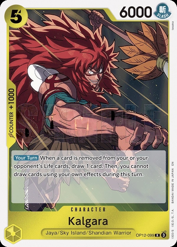 Kalgara (OP12-099) — Rare One Piece card