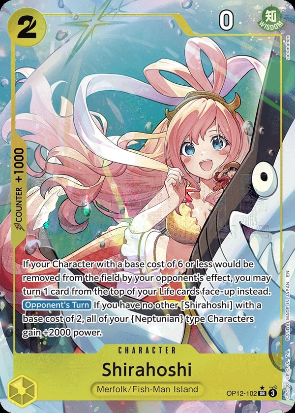 Shirahoshi (102) (Alternate Art) One Piece card