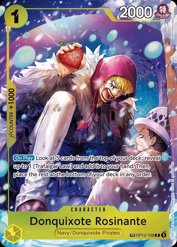 Donquixote Rosinante (108) One Piece card