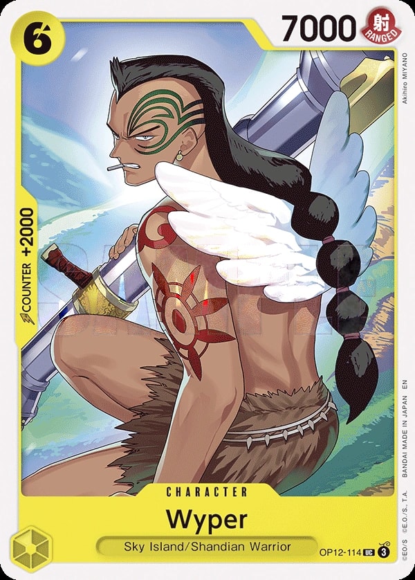 Wyper (OP12-114) — Uncommon One Piece card