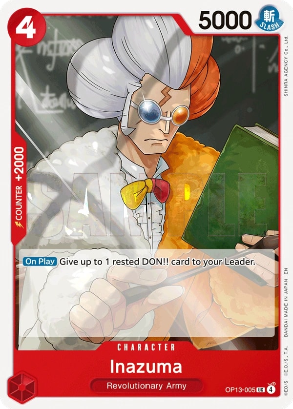 Inazuma One Piece card