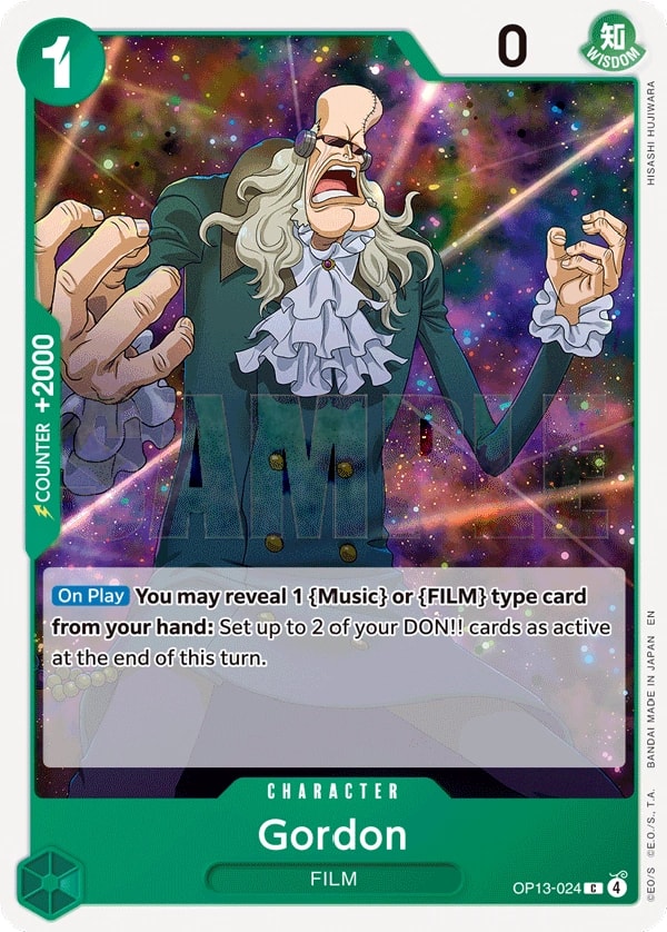 Gordon OP13-024 One Piece card