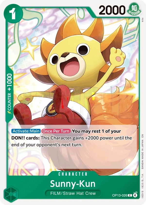 Sunny-Kun OP13-026 One Piece card