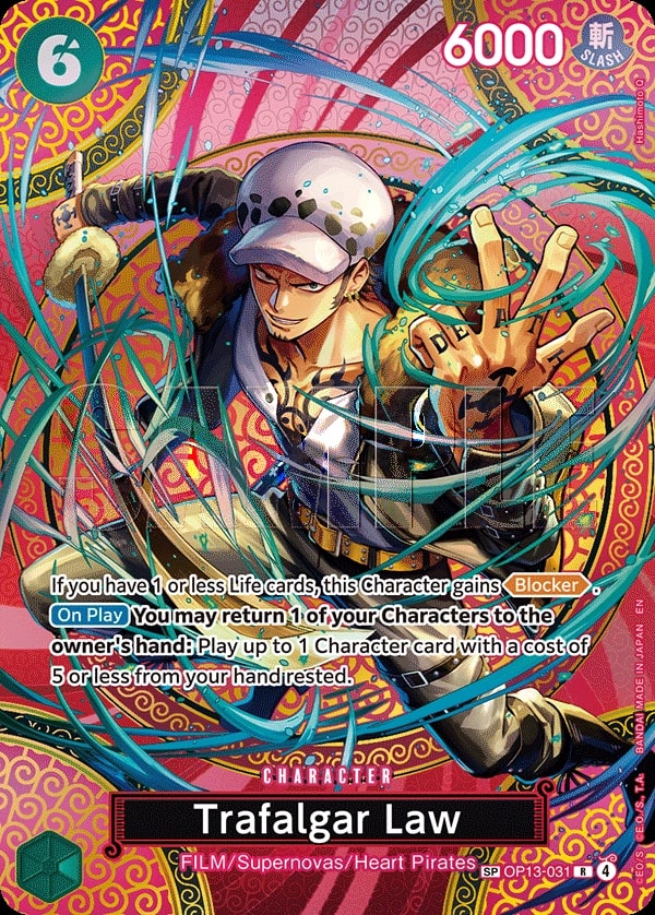 Trafalgar Law (031) (SP) One Piece card