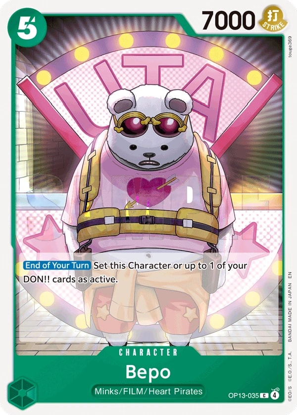 Bepo OP13-035 One Piece card