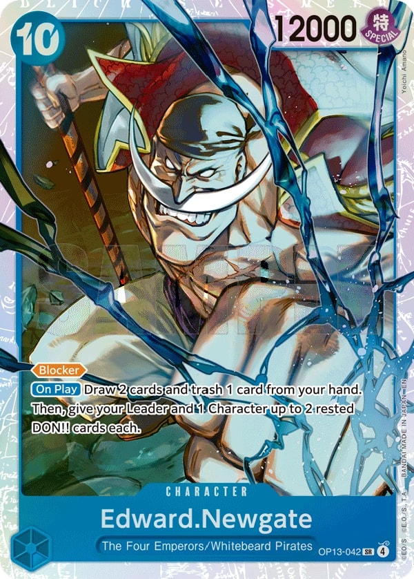 Edward.Newgate OP13-042 One Piece card
