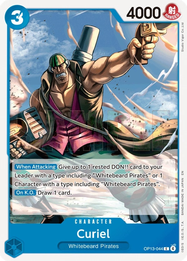 Curiel OP13-044 One Piece card