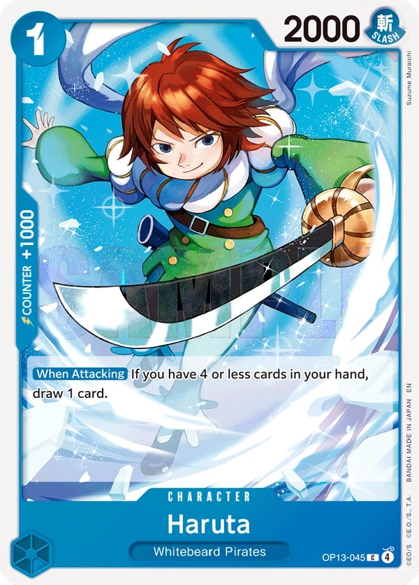 Haruta OP13-045 One Piece card