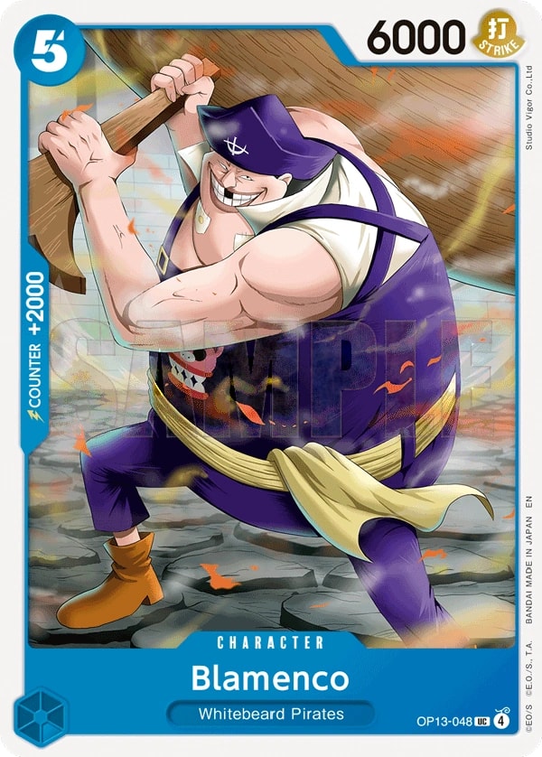 Blamenco OP13-048 One Piece card