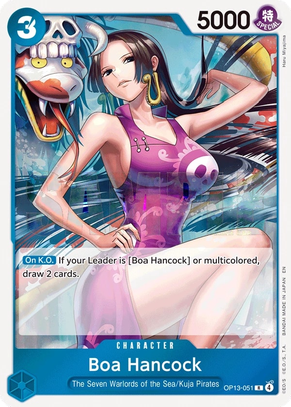 Boa Hancock OP13-051 One Piece card