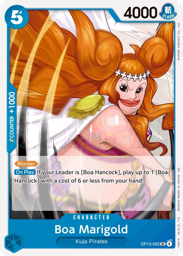 Boa Marigold OP13-052 One Piece card