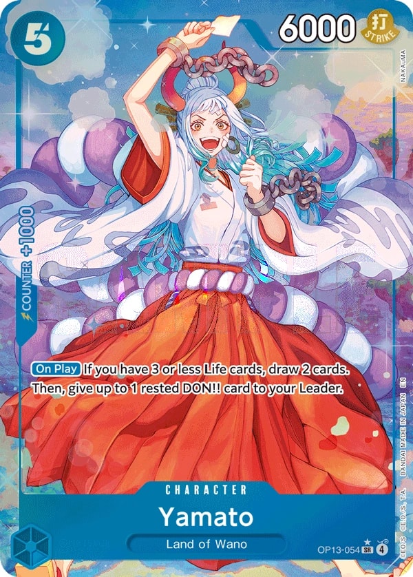 Yamato (054) (Alternate Art) One Piece card