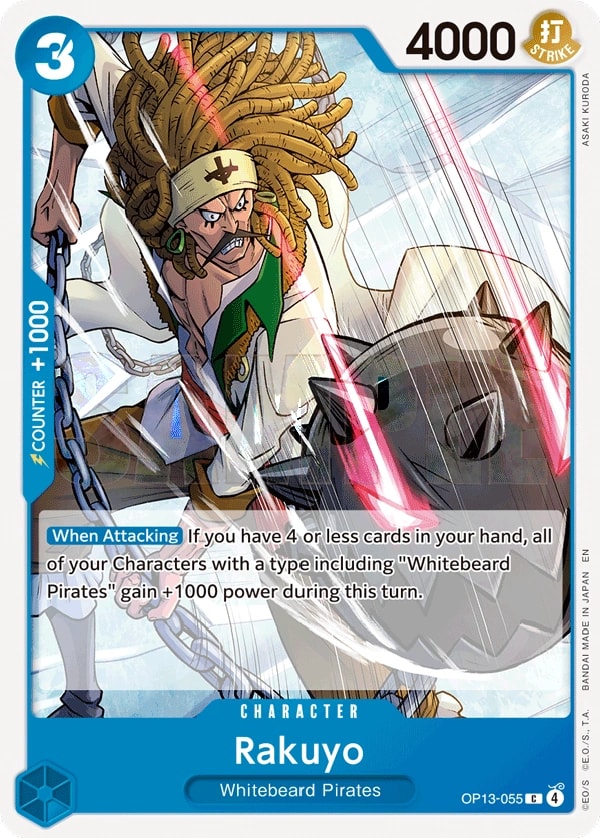 Rakuyo OP13-055 One Piece card