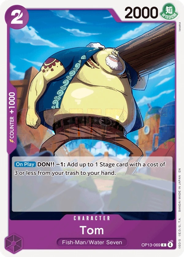 Tom OP13-069 One Piece card