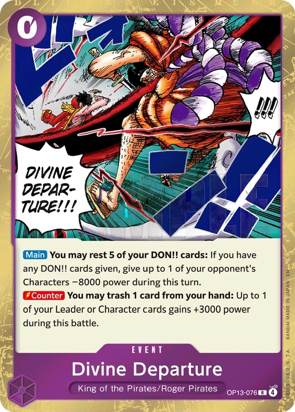 Divine Departure OP13-076 One Piece card