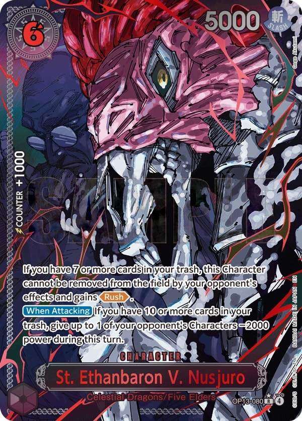 St. Ethanbaron V. Nusjuro (080) (Parallel) One Piece card