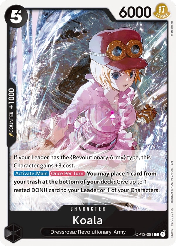 Koala OP13-081 One Piece card