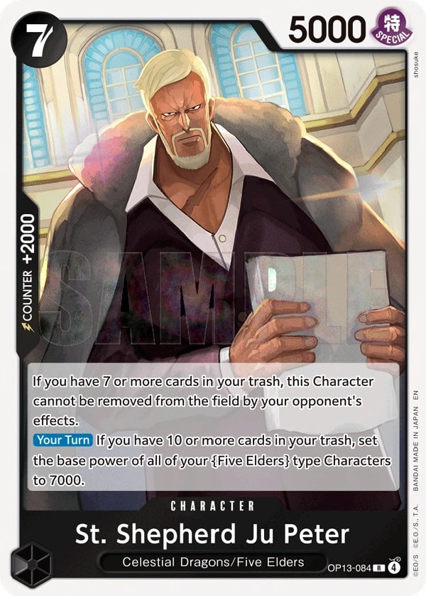St. Shepherd Ju Peter OP13-084 One Piece card