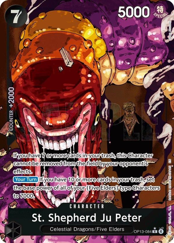 St. Shepherd Ju Peter (084) (Alternate Art) One Piece card