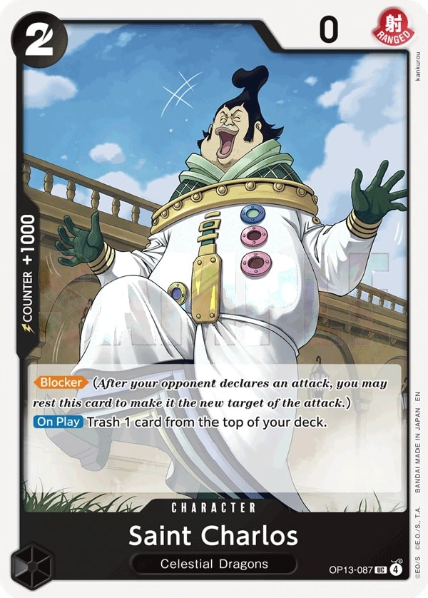 Saint Charlos OP13-087 One Piece card