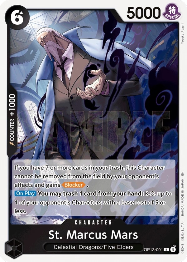 St. Marcus Mars OP13-091 One Piece card
