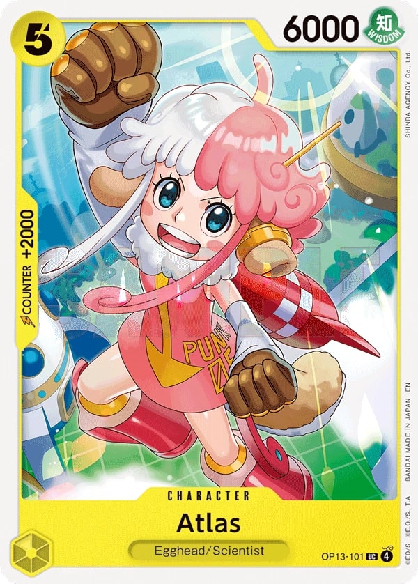 Atlas OP13-101 One Piece card