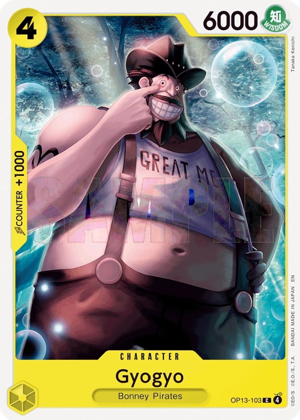 Gyogyo OP13-103 One Piece card