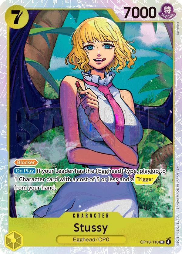 Stussy OP13-110 One Piece card