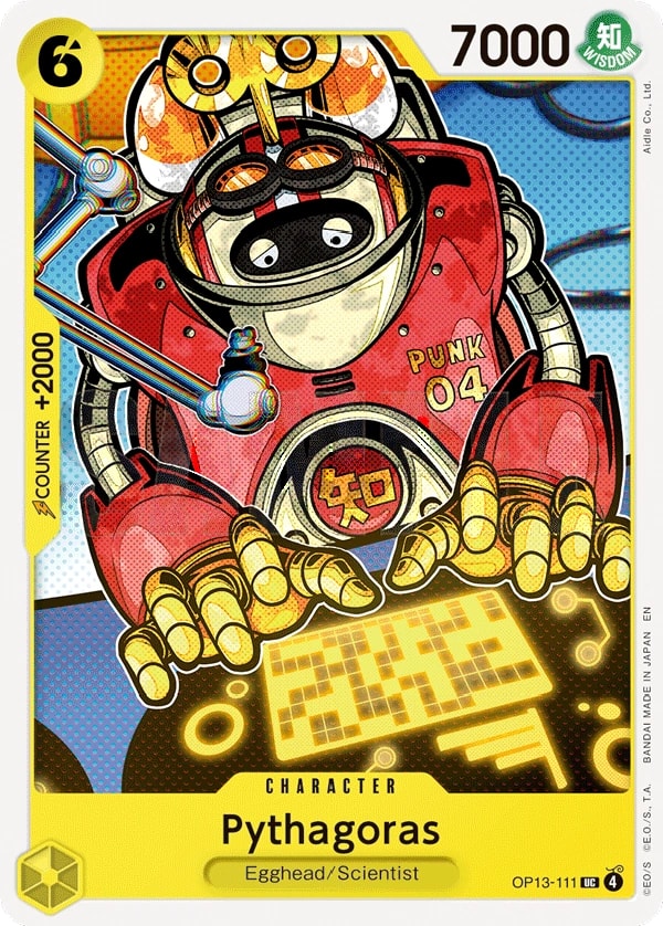 Pythagoras OP13-111 One Piece card