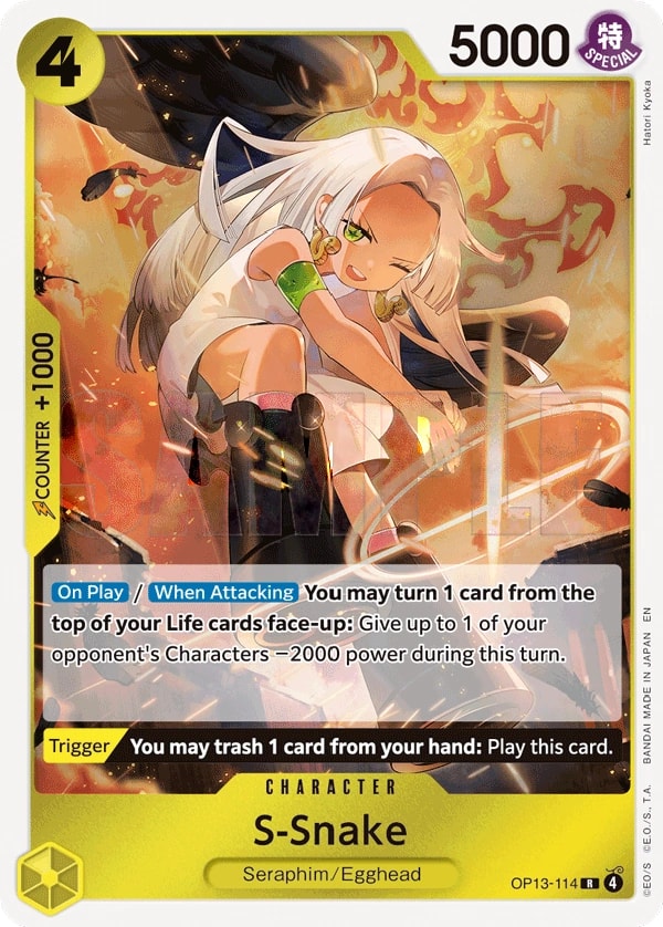 S-Snake OP13-114 One Piece card