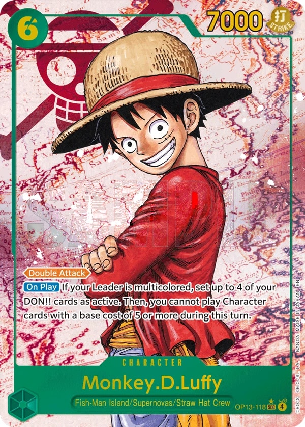 Monkey.D.Luffy (118) (Parallel) One Piece card
