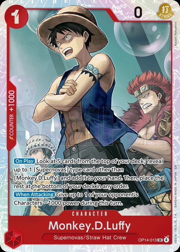 Monkey.D.Luffy - OP14-013 OP14-013 One Piece card