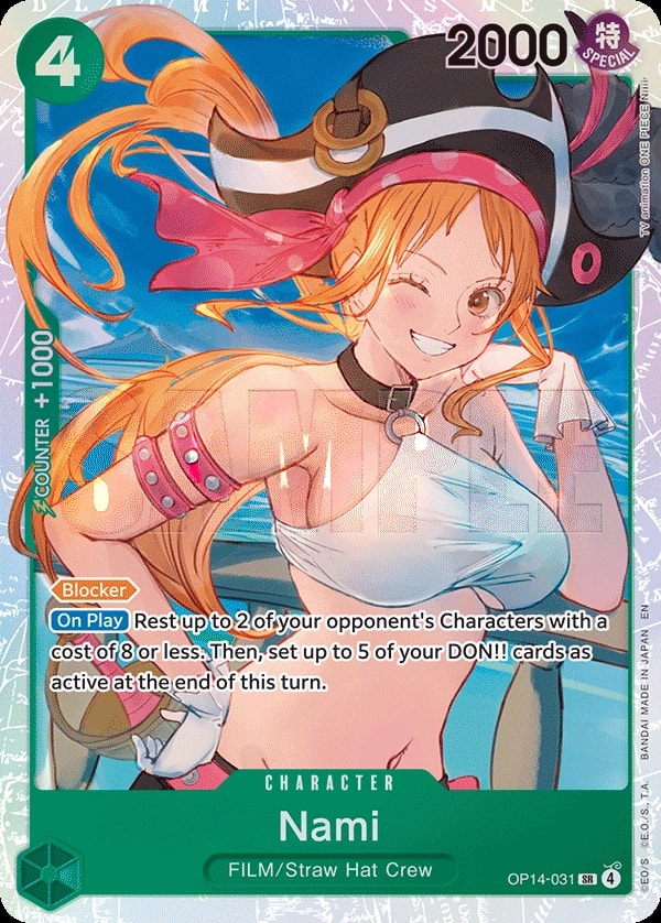 Nami OP14-031 One Piece card