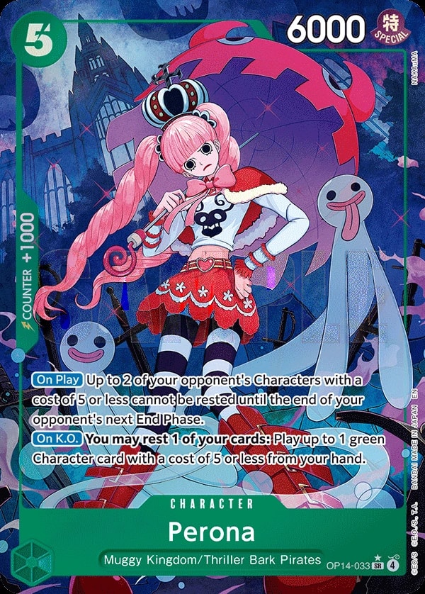 Perona - OP14-033 (033) (Alternate Art) One Piece card