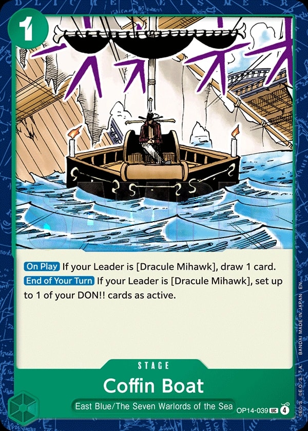 Coffin Boat (OP14-039) — Uncommon One Piece card