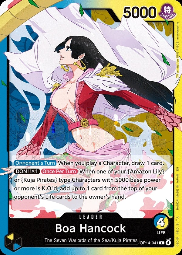 Boa Hancock - OP14-041 OP14-041 One Piece leader card