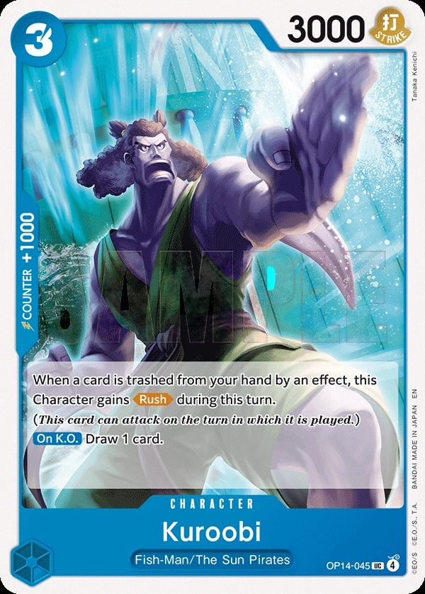Kuroobi (OP14-045) — Uncommon One Piece card