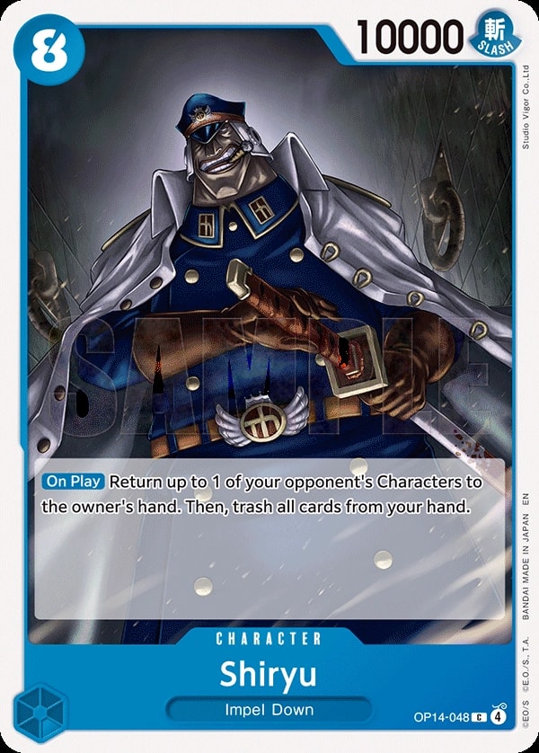 Shiryu (OP14-048) — Common One Piece card