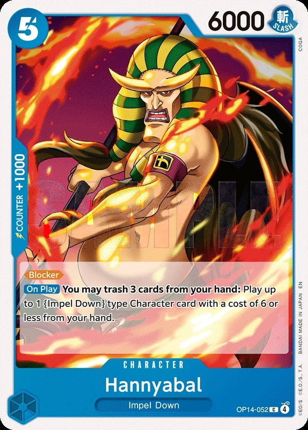 Hannyabal (OP14-052) — Common One Piece card