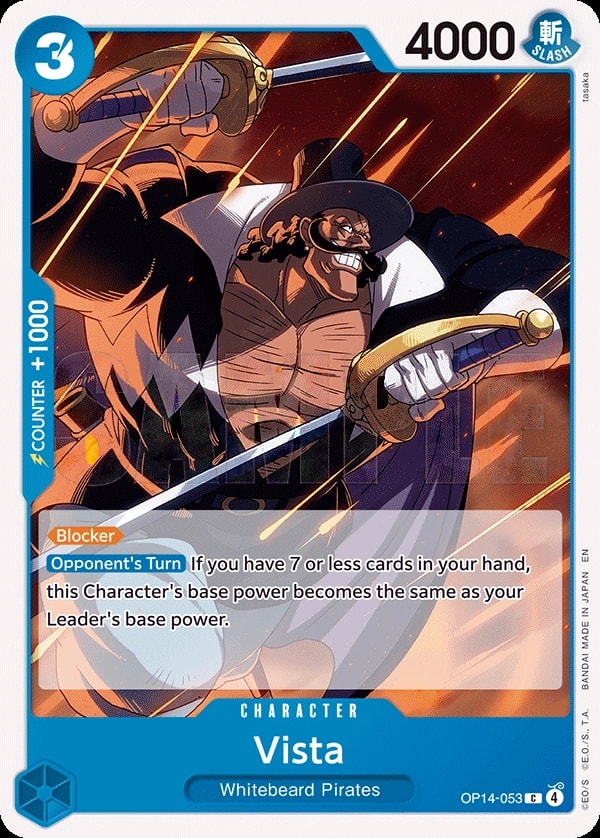 Vista (OP14-053) — Common One Piece card