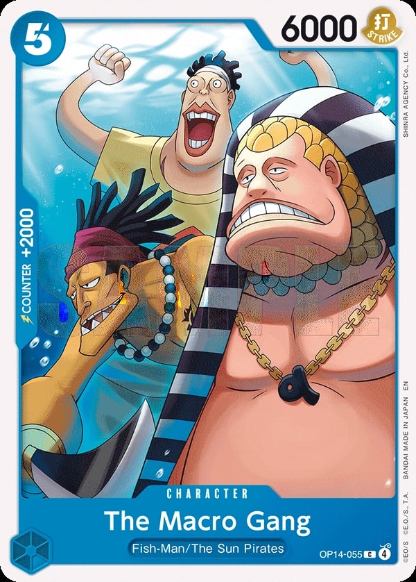 The Macro Gang (OP14-055) — Common One Piece card