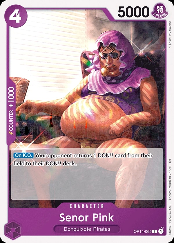 Senor Pink (OP14-065) — Common One Piece card