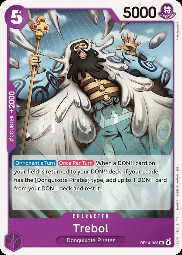 Trebol (OP14-068) — Uncommon One Piece card