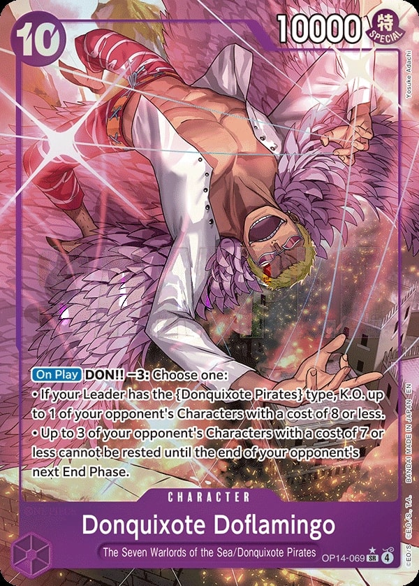 Donquixote Doflamingo - OP14-069 (069) (Alternate Art) One Piece card